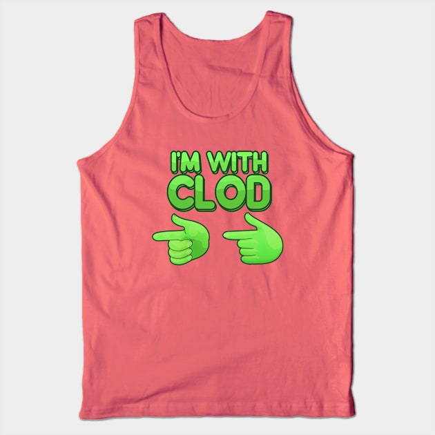 I'm with clod Tank Top by Wyrielle